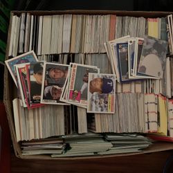 Huge Bankers Box Full Of Baseball Cards Mix 