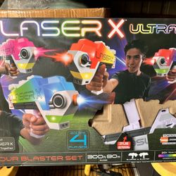 Laser X Ultra Blaster - 4 Player, Like New