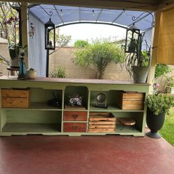 Wooden Storage Cabinet 
