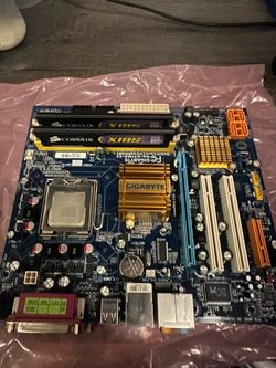 Gigabyte GA-G31MX-S2 Motherboard with Corsair XMS2 DDR2 RAM