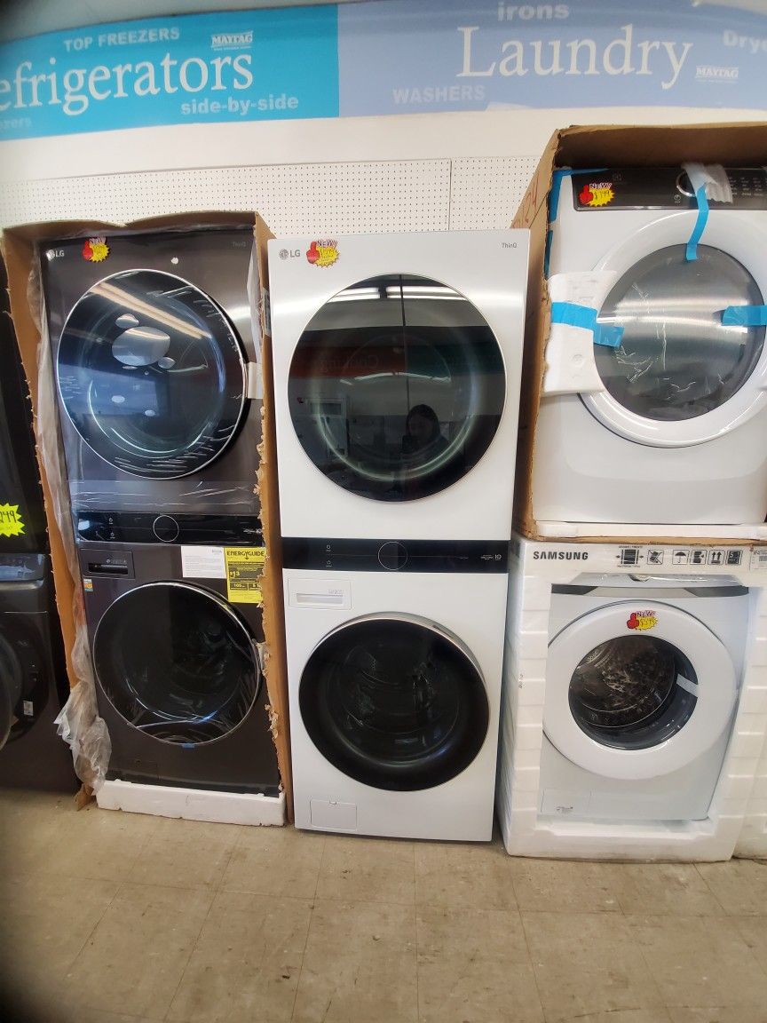 💥New Open Box /Scratch And Dent💥 LG LAUNDRY CENTER  In Good Condition With Warranty 