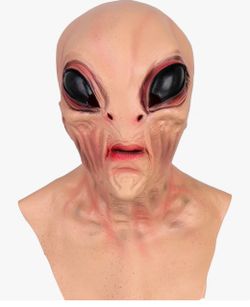 Realistic Alien Full Head Latex Mask