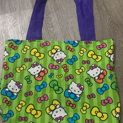 Bolsa De Tela Hello Kiti 