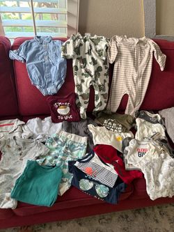Big bundle of baby boy clothing size 3-6mo