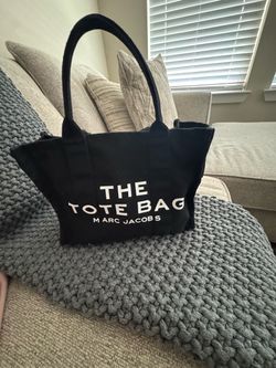 Marc Jacobs The Tote Bag Black Canvas