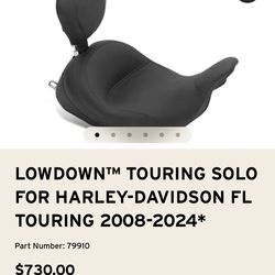 Harley Davidson Seats