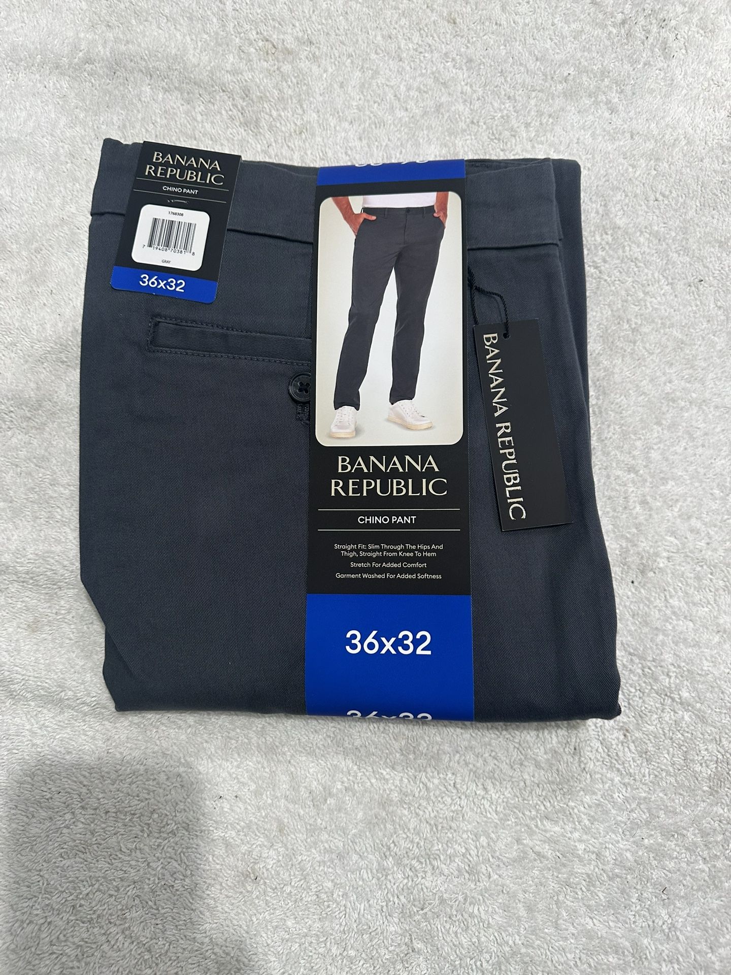 BANANA REPUBLIC CHINO PANT 36x32