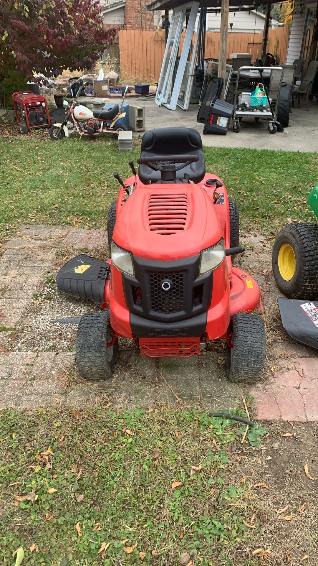 TROY-BILT tractor