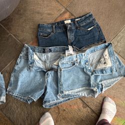 Denim Shorts Bundle Size 28