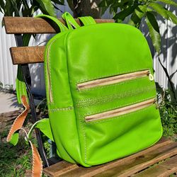 Handmade Lady Leather Bag, Tote Never used