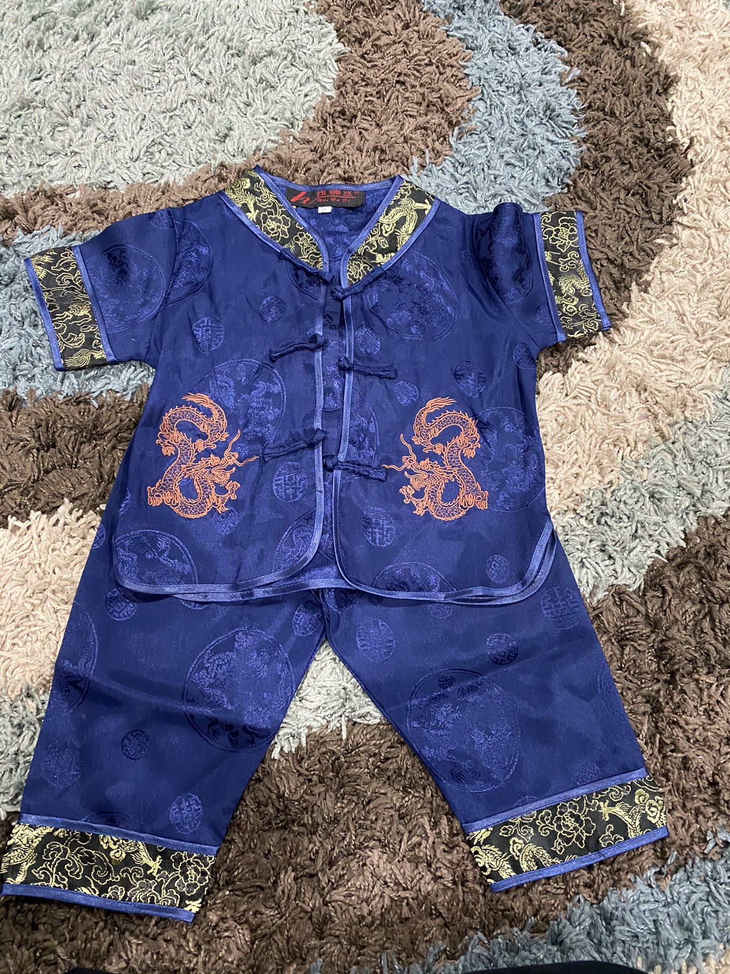 Chinese Costume Boy Size 2