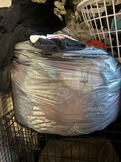 Bags of clothes
