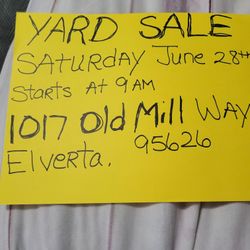 Yard Sale