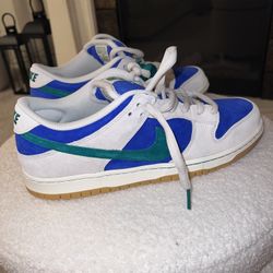 dunk low pro sb hyper royal malachite