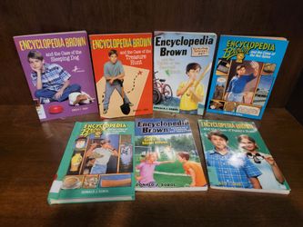Encyclopedia Brown Mystery Book Lot – 7 Titles (Used)