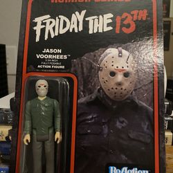 Friday The 13th Jason Voorhees ReAction Figures New