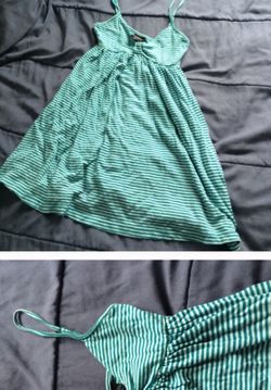 Striped beach dress