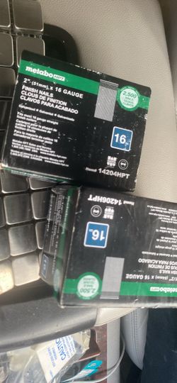 Metabo HPT 16 Gauge Finish Nails 2-Pack