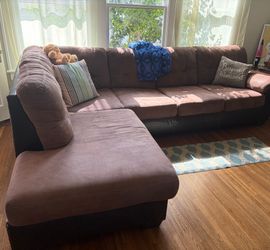 Comfortable, clean, good condition sectional