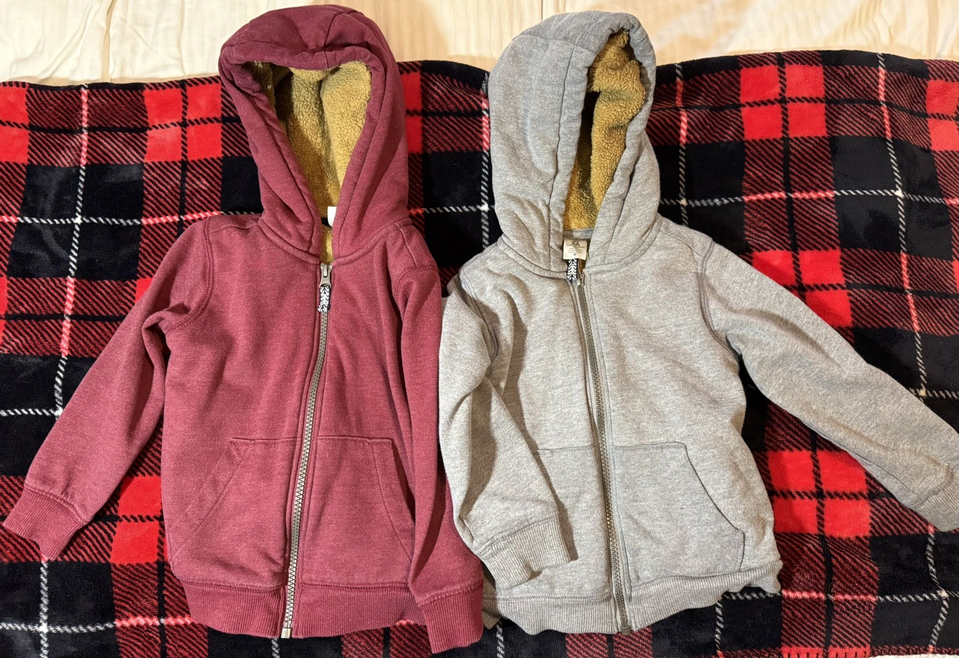 Carter's Toddler Boys Hooded Fleece Long Sleeve Sweatshirts - 3T