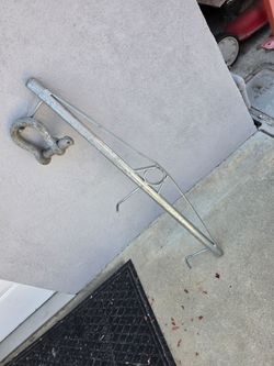 Chain link  fence stretcher bar 3 hooks