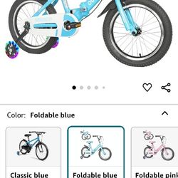 New Boys & Girls Bikes With Training Wheels 