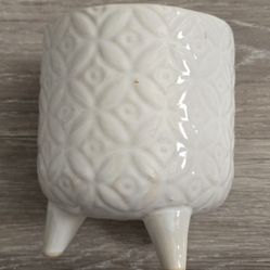 Ceramic Textured Display Holder Vase