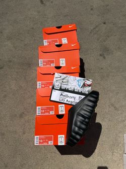 Nike Mind Slide Triple Black Size 9 10 13