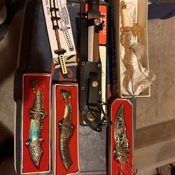 Fantasy  kn.  Collection – Survival Kn. + Decorative Daggers – OBO
