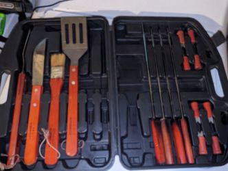 Gourmet Traditions BBQ Utensil Set-Missing A Few Utensils