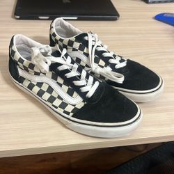 Checkered Vans