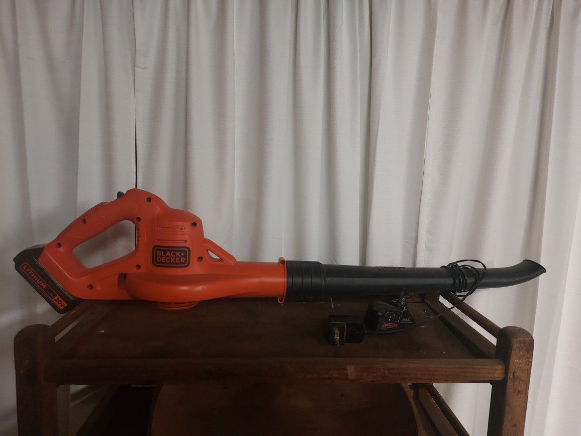 Black And Decker 20v Leaf Blower