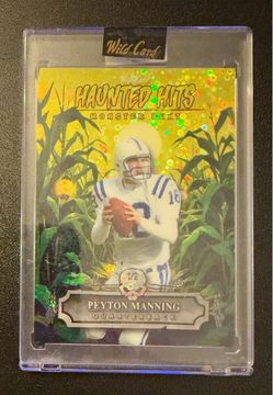 PEYTON MANNING 2025 Wild Card HAUNTED HITS MONSTER HUNT #1/2