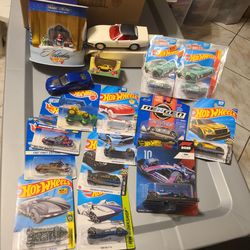 Hot Wheels & diecast lot of 17 cars