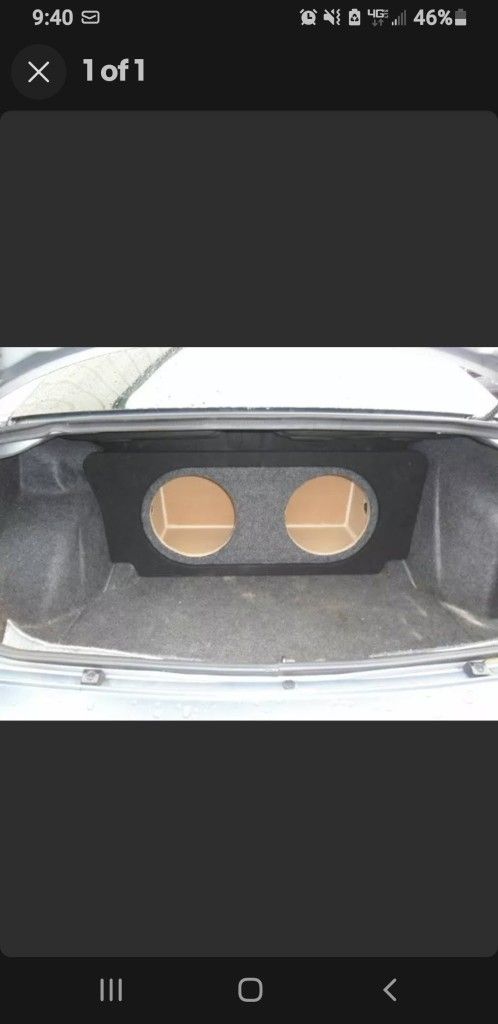 2005-2010 Chrysler 300 SUB BOX Subwoofer Enclosure 2-12" (ver 3) ZEnclosures