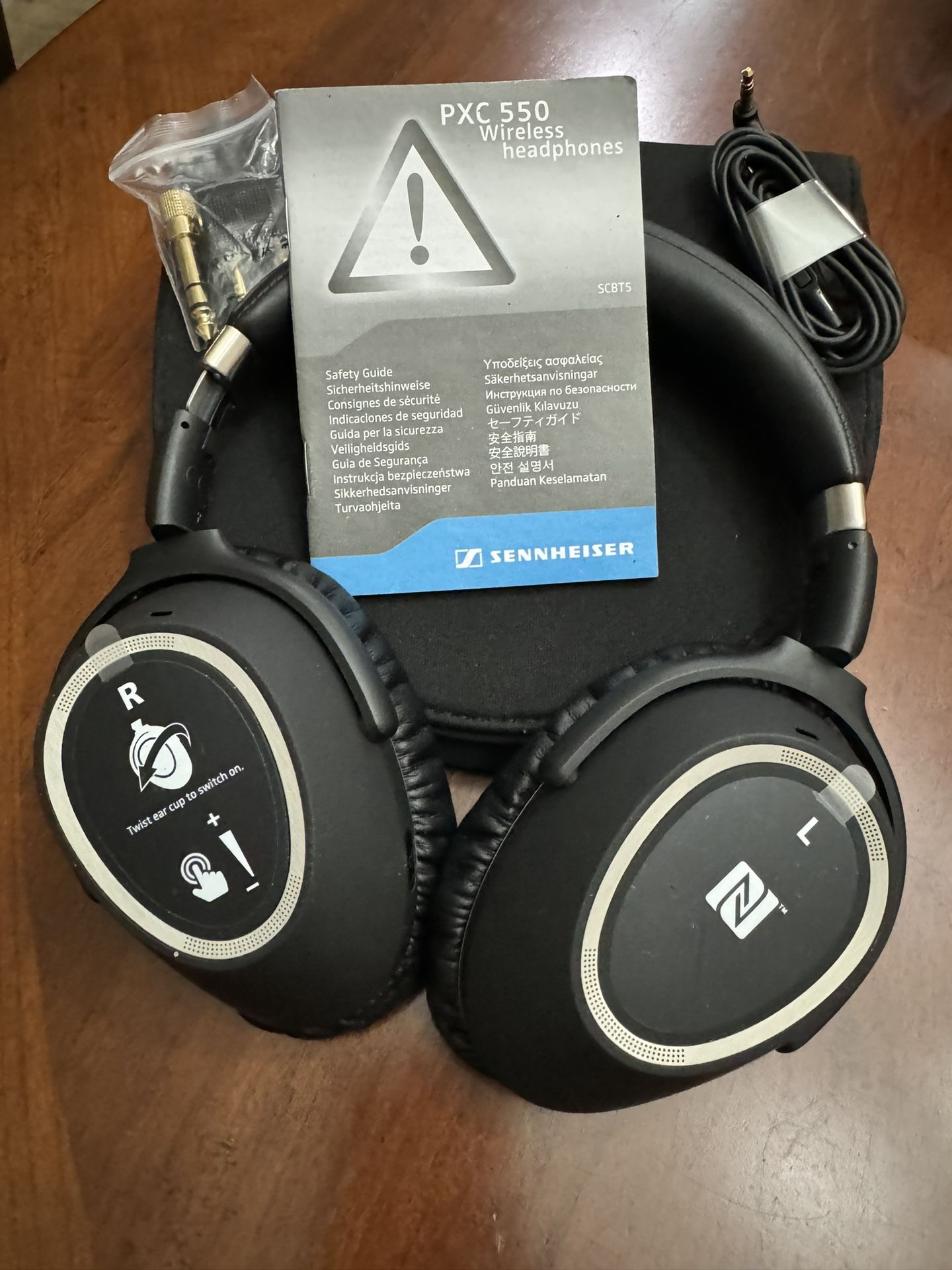 Sennheiser PXC 550 Over-Ear Wireless Bluetooth Headphones