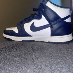 Navy Blue Jordan 1s