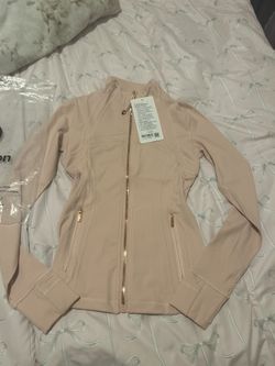 Pink Define Lululemon Jacket Size 2