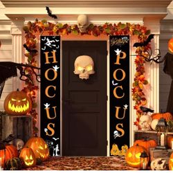 New Halloween Porch Banners