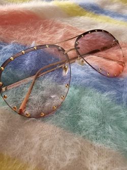 Pink Glasses Two Tone