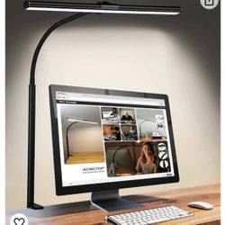 LED Desk Lamp For Office Home 5 Color Mode.   (Q)