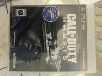 Call of duty Ghosts PS3