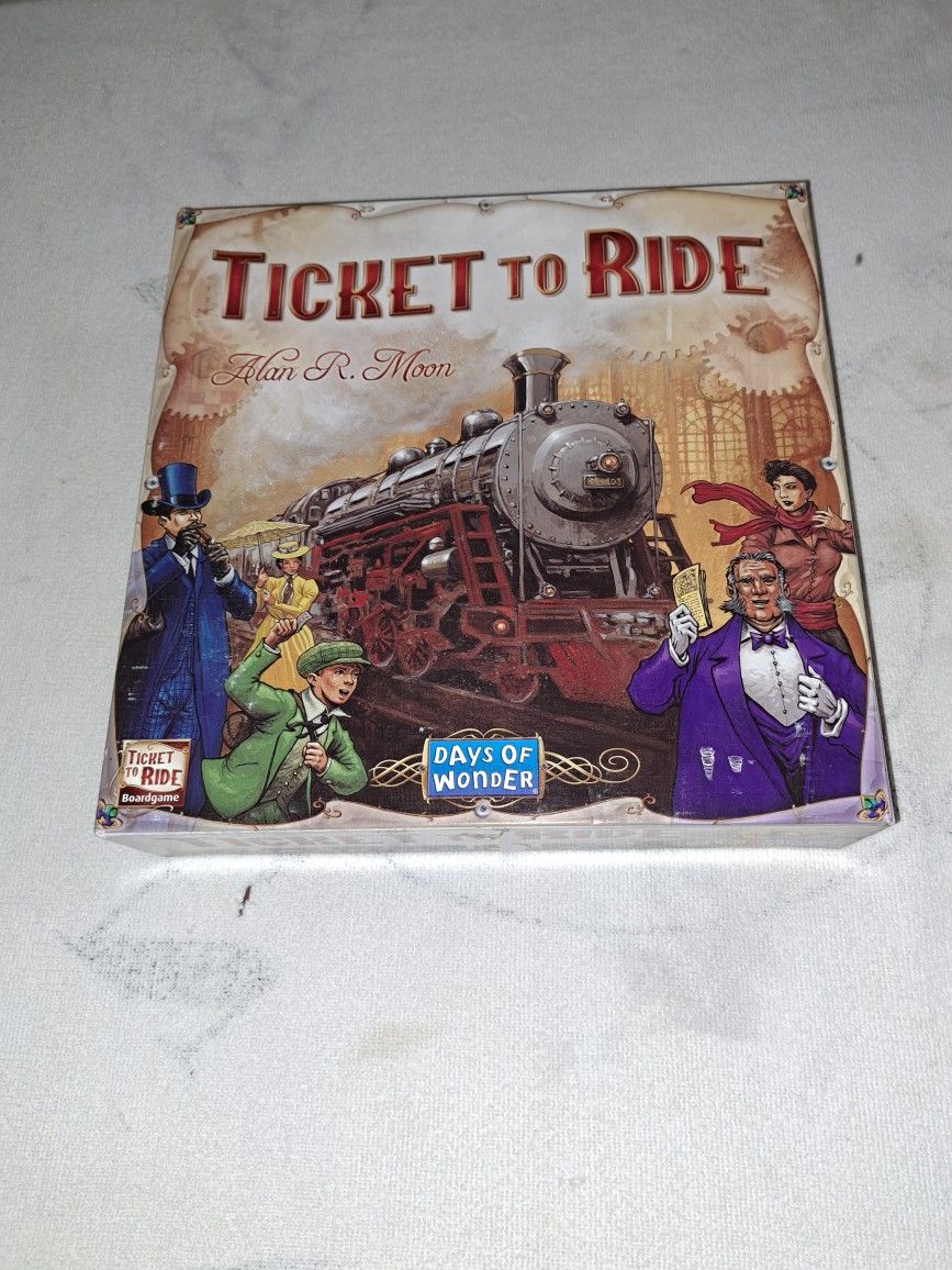 Ticket To Ride Board Game In Excellent New Condition (Is Complete Nothing Missing)