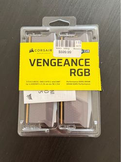 OPEN BOX Corsair Vengeance RGB DDR5 32GB (2 x 16GB) 6000MHz RAM