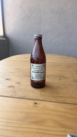 Amber Coca Cola Bottle