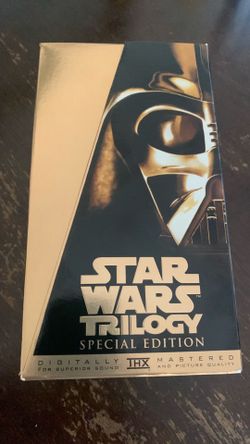 Star Wars trilogy VHS tapes