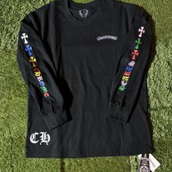 Chrome Hearts Black Multicolor Long Sleeve 