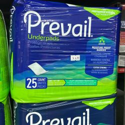 Brand New Prevail Underpads