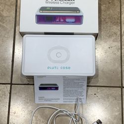 Cell Phone, Ear Buds UV Sterilizer & Wireless Charger 