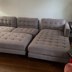 Grey Couch From Baers 